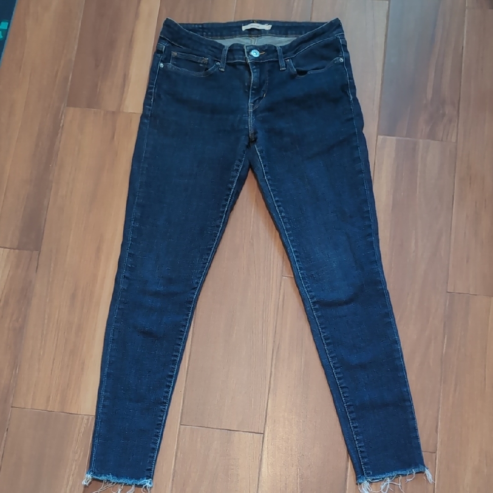 Levi's 711 Women's Dark Indigo Skinny Jeans